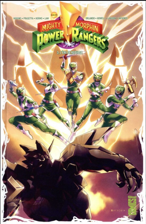 Couverture de l'album Mighty Morphin Power Rangers Tome 3 L'ère de Repulsa
