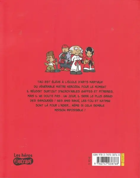 Verso de l'album Tao le petit samouraï Tome 6 Nem pas mal !