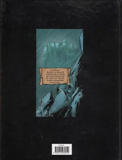 Verso de l'album Arthur Pendragon Tome 1 L'usurpateur