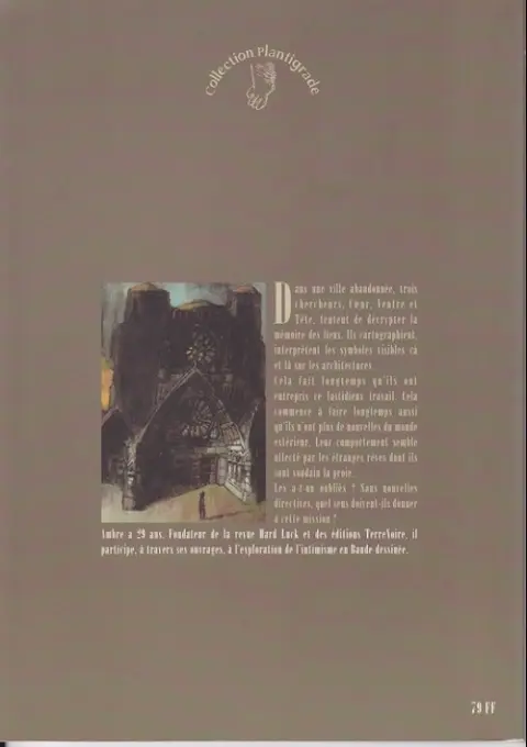 Verso de l'album Trinité