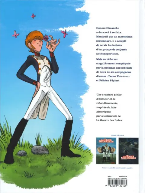 Verso de l'album Les Trois Grognards Tome 2 Suite autrichienne