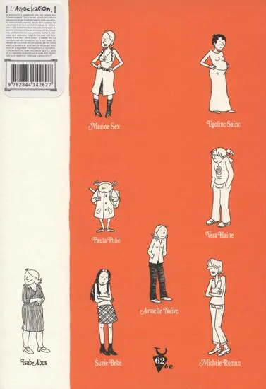 Verso de l'album Une demi-douzaine d'elles Tome 6 Isab abus