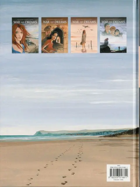 Verso de l'album War and dreams Tome 3 Le Repaire du Mille-pattes