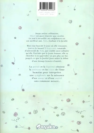 Verso de l'album Au temps de l'amour