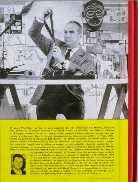 Verso de l'album Bob Morane Tome 3 Bob Morane et les tours de cristal