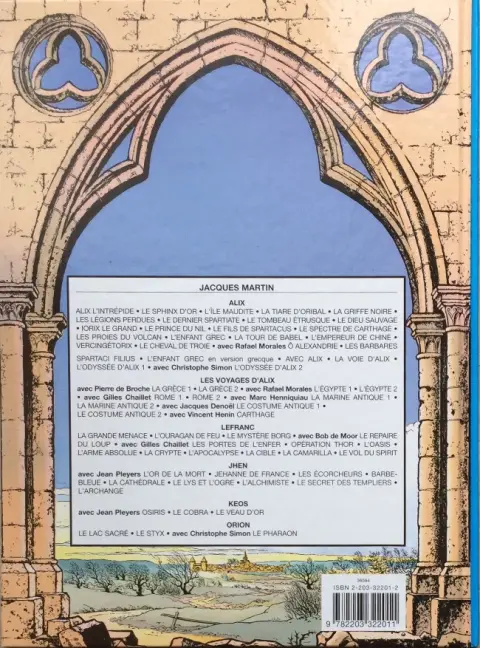 Verso de l'album Jhen Tome 3 Les écorcheurs
