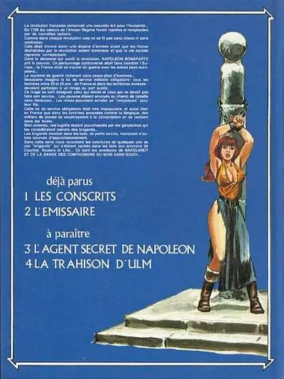 Verso de l'album Bakelandt Tome 2 L'émissaire