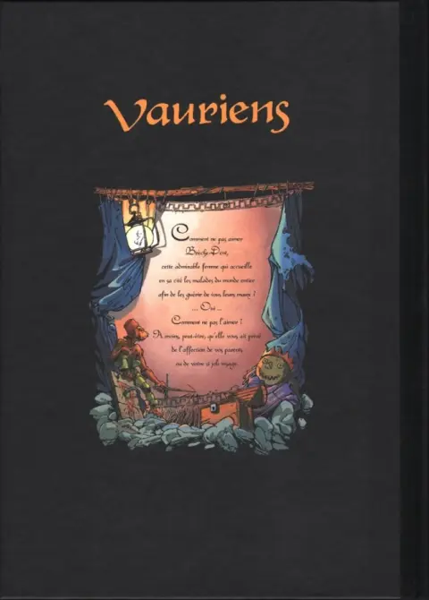 Verso de l'album Vauriens Tome 3 Justine des Dieux