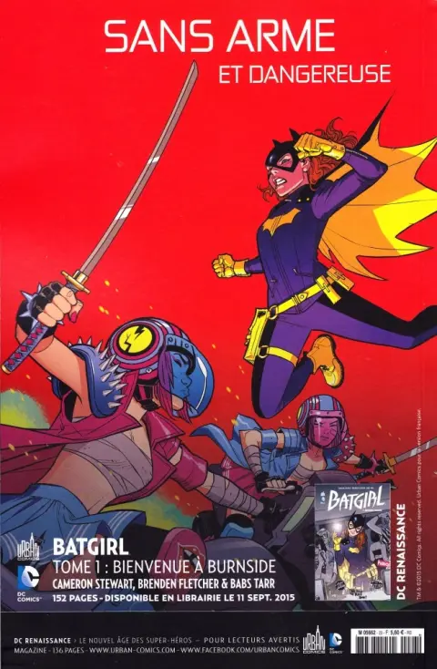 Verso de l'album Justice League Saga #23