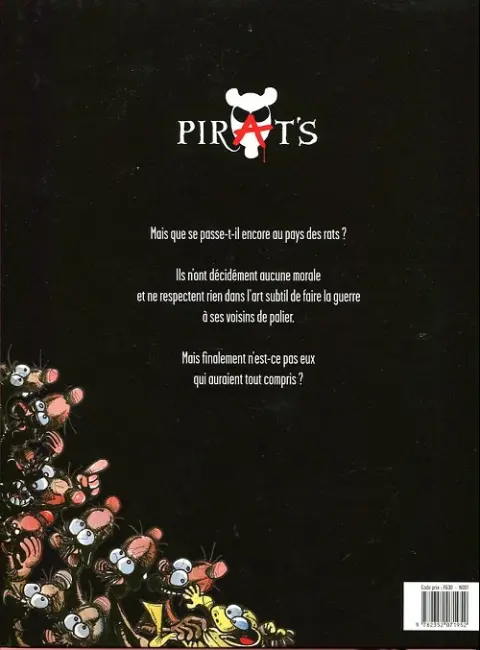 Verso de l'album Pirat's Tome 1 Gaz à tous les étages