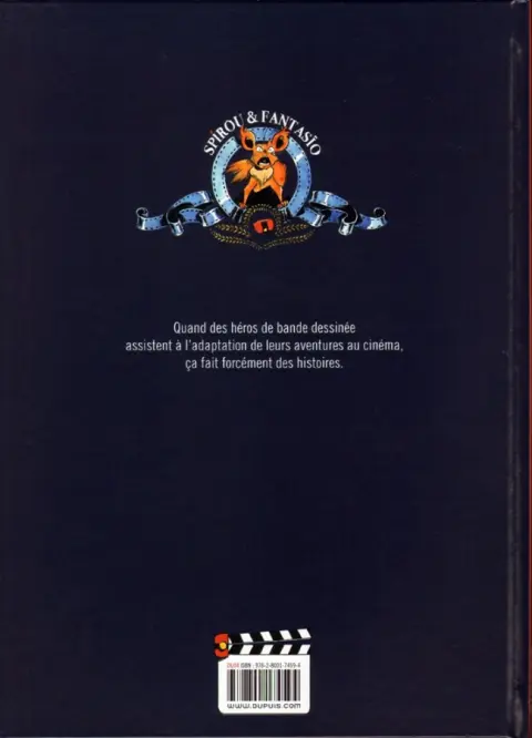 Verso de l'album Spirou et Fantasio - Une aventure de... / Le Spirou de... Le Triomphe de Zorglub