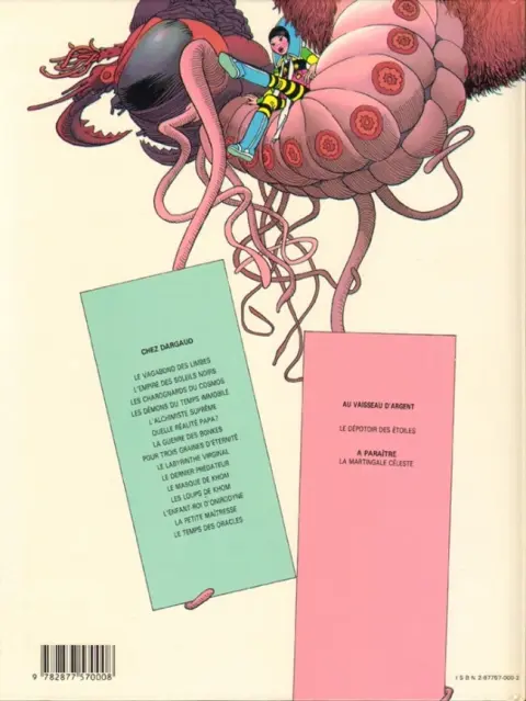 Verso de l'album Le Vagabond des Limbes Tome 16 Le dépotoir des étoiles