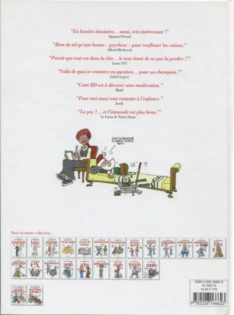Verso de l'album La Vérité sur... Tome 53 Les psys