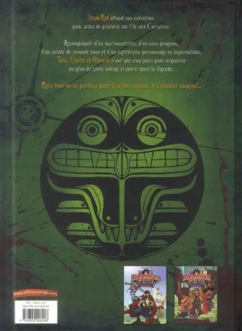 Verso de l'album Bohemian Galion Tome 2 Ocean's Pirates