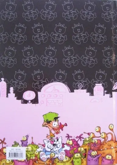 Verso de l'album Kid Paddle Tome 12 Panik Room