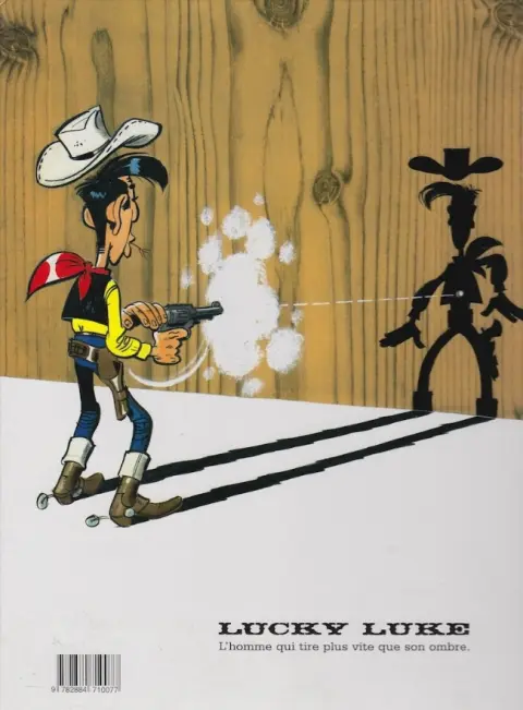 Verso de l'album Lucky Luke Tome 42 7 histoires de Lucky Luke
