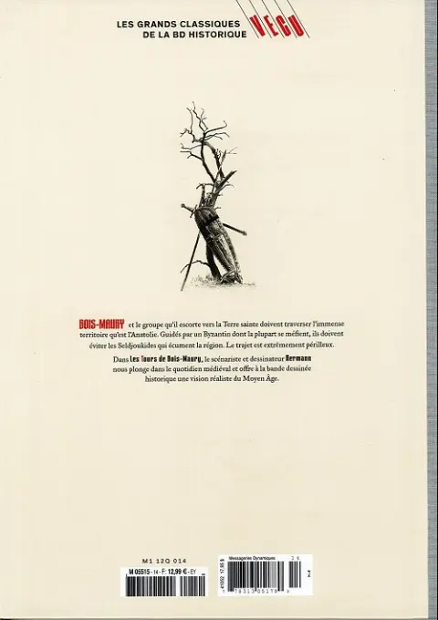 Verso de l'album Les grands Classiques de la BD Historique Vécu - La Collection Tome 15 Les Tours de Bois-Maury - Tome VIII : le Seldjouki