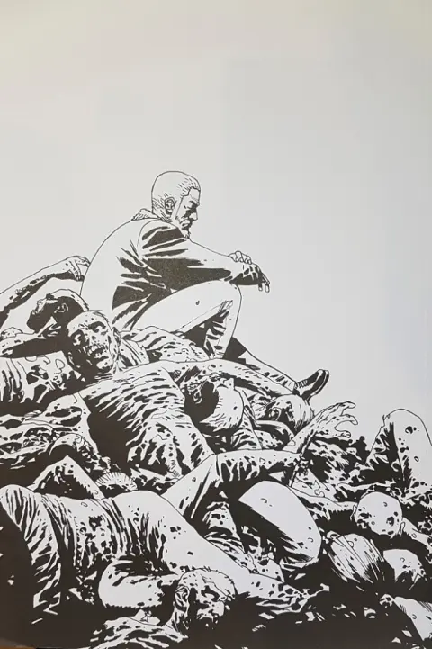 Verso de l'album Walking Dead Tome 33 Épilogue