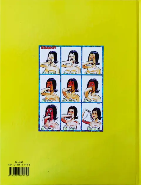 Verso de l'album Dans la joie jusqu'au cou