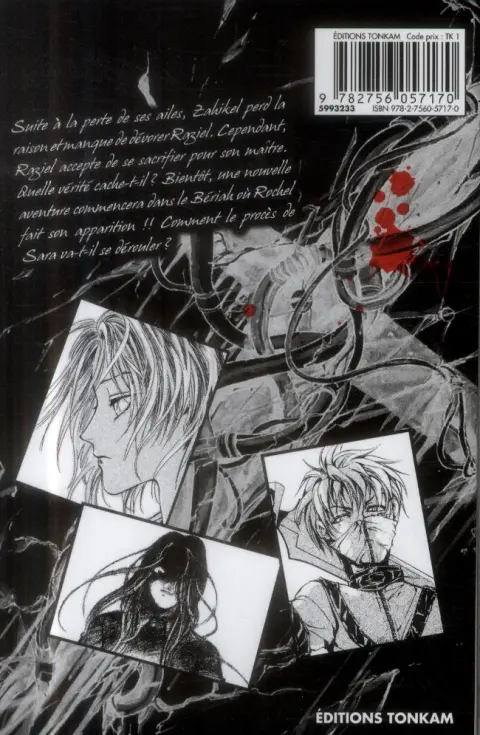 Verso de l'album Angel Sanctuary 14