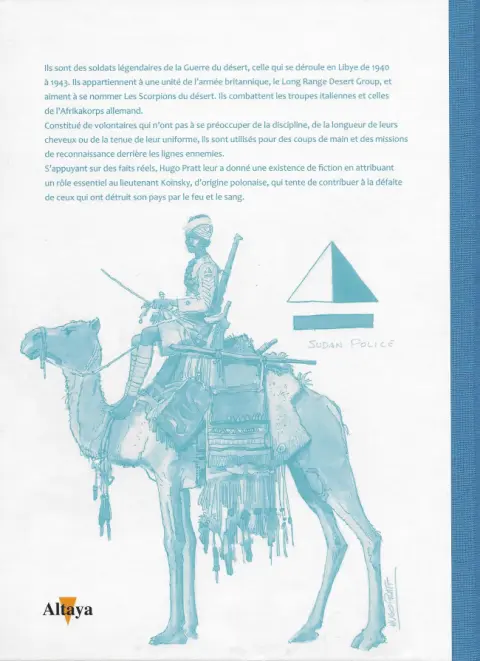 Verso de l'album Tout Pratt Tome 23 Les Scorpions du désert 1