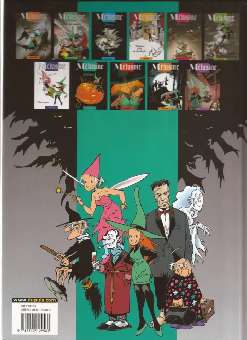 Verso de l'album Mélusine Tome 8 Halloween