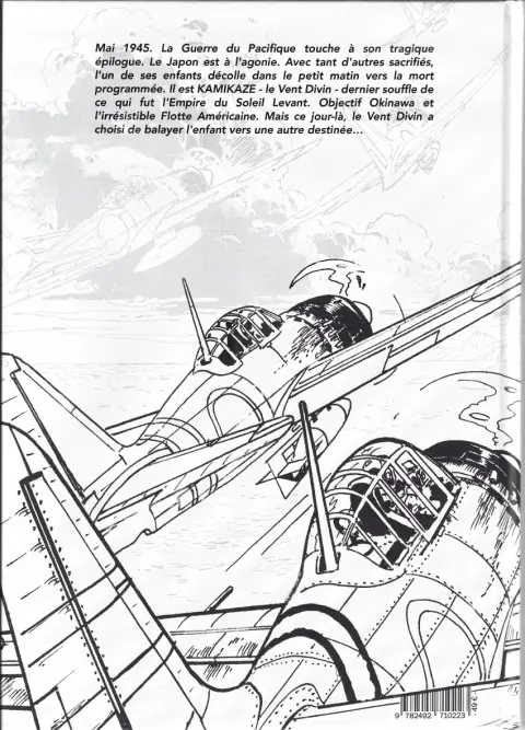 Verso de l'album Le Dernier kamikaze Intégrale