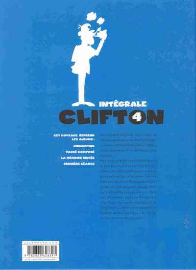 Verso de l'album Clifton Intégrale 4
