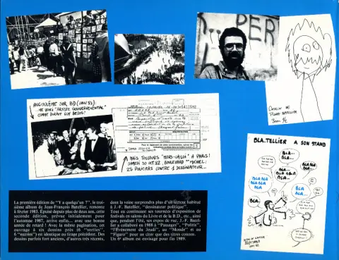Verso de l'album Y'a quelqu'un ?