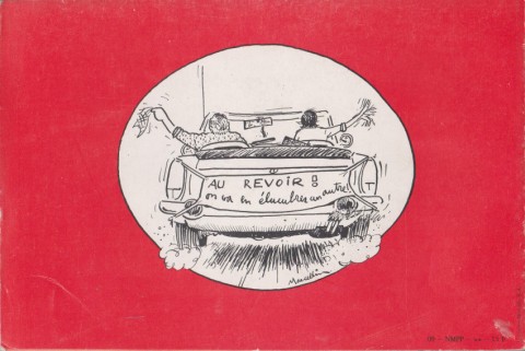Verso de l'album Le dico-tomobile