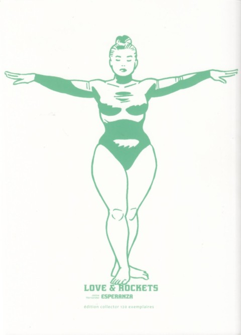 Verso de l'album Love & Rockets 11 Esperanza