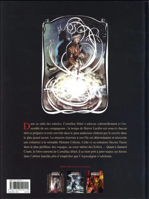 Verso de l'album Cornélius Shiel Tome 3 Le sacrifice d'Abraham