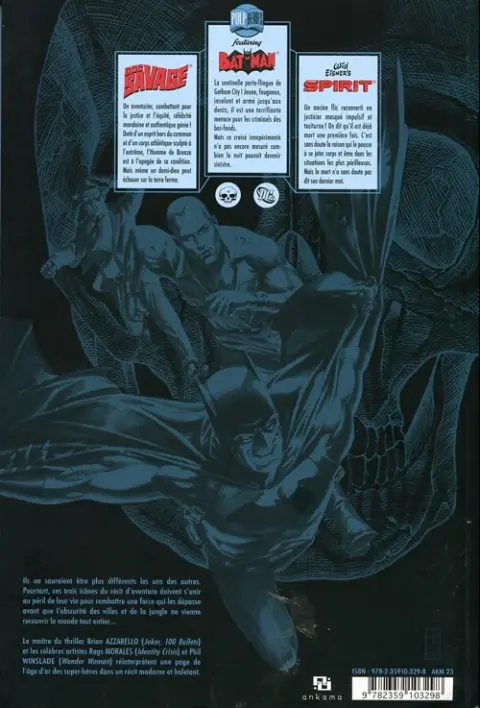 Verso de l'album First Wave Tome 2