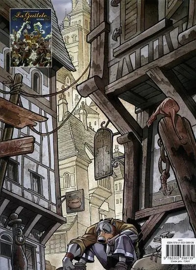 Verso de l'album La Guilde Tome 2 Lucius