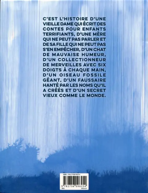 Verso de l'album L'Homme gribouillé