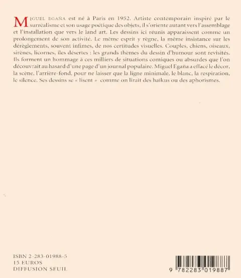 Verso de l'album La Joie de vivre