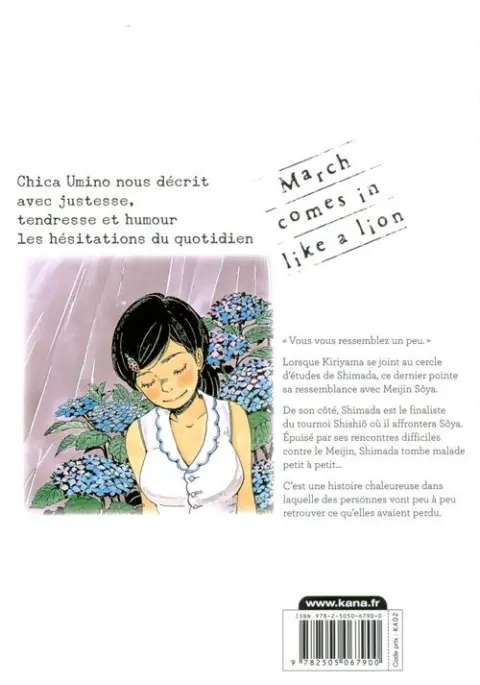 Verso de l'album March comes in like a lion 4