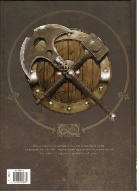 Verso de l'album Mjöllnir Tome 2 Ragnarök