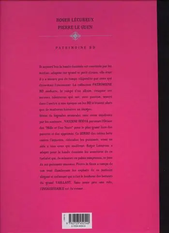 Verso de l'album Nasdine Hodja