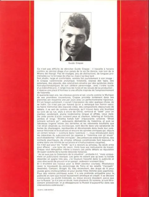 Verso de l'album Le Point de non retour
