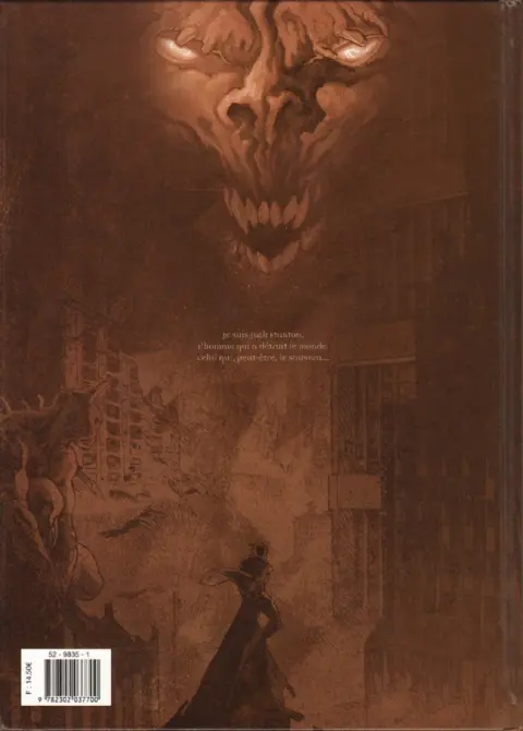Verso de l'album Prophet Tome 4 De profundis