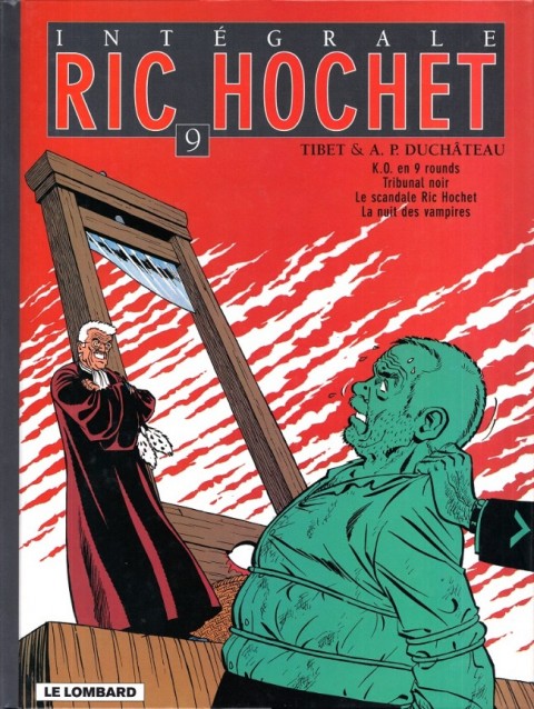 Couverture de l'album Ric Hochet Intégrale Tome 9