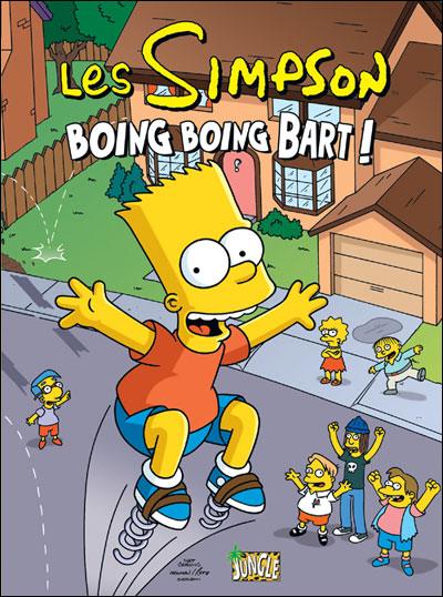 Couverture de l'album Les Simpson Tome 5 Boing boing Bart !