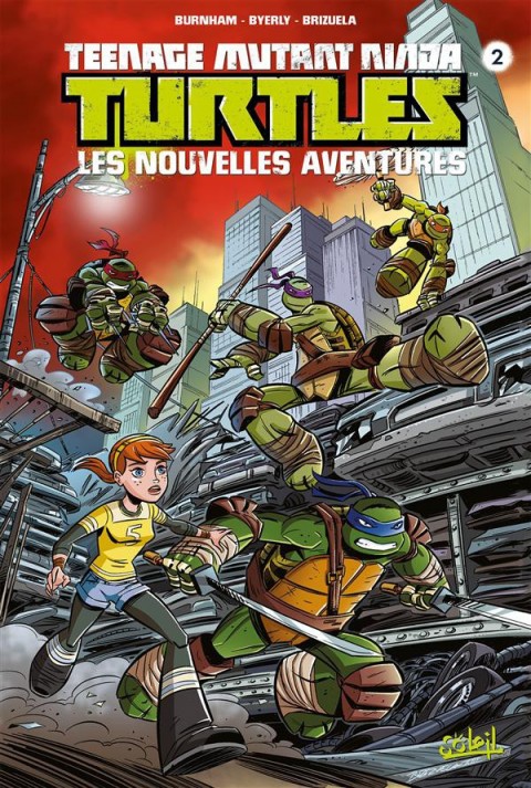 Couverture de l'album Teenage Mutant Ninja Turtles - Les Nouvelles Aventures Tome 2