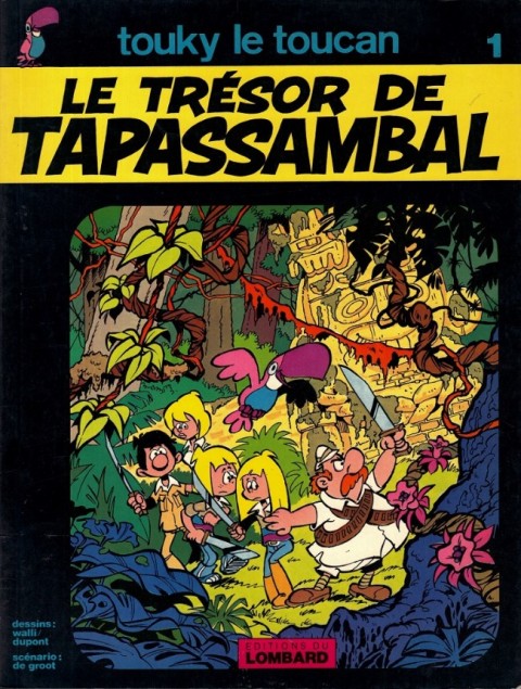 Couverture de l'album Touky le toucan Tome 1 Le trésor de Tapassambal