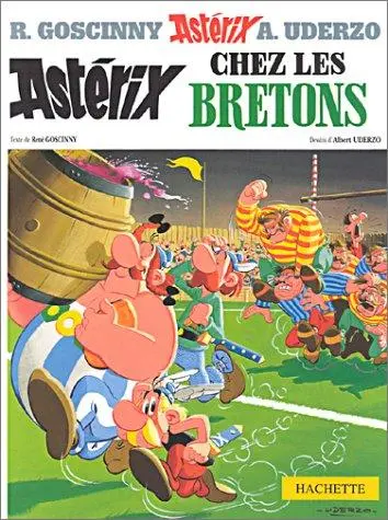 Couverture de l'album Astérix Tome 8 Astérix chez les Bretons