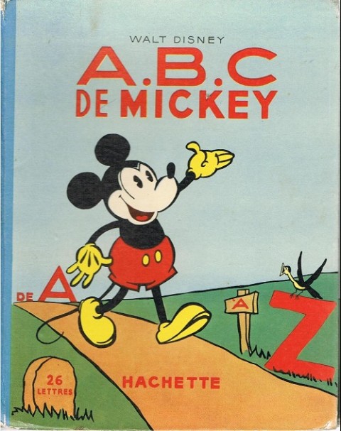 Couverture de l'album Walt Disney (Hachette) Silly Symphonies Tome 9 A.B.C de mickey