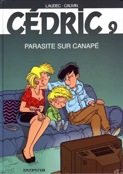 Couverture de l'album Cédric Tome 9 Parasite sur canapé