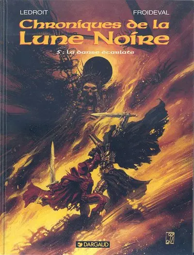 Couverture de l'album Chroniques de la Lune Noire Tome 5 La danse écarlate