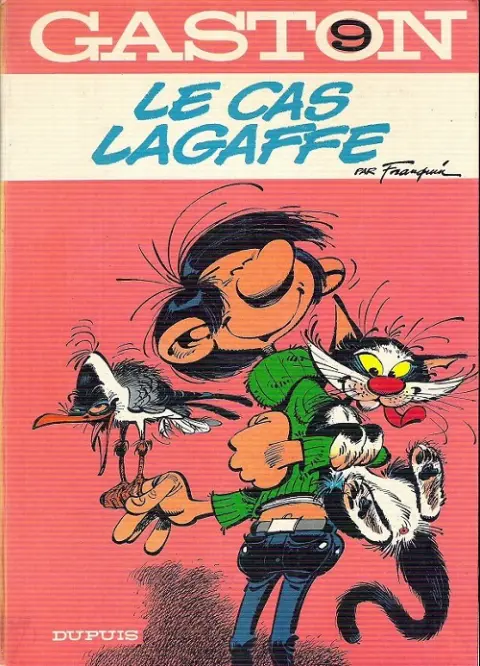 Couverture de l'album Gaston Tome 9 Le cas Lagaffe
